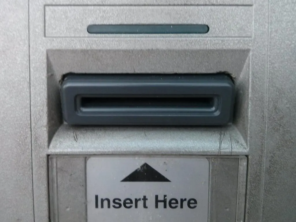 bank card skimmer