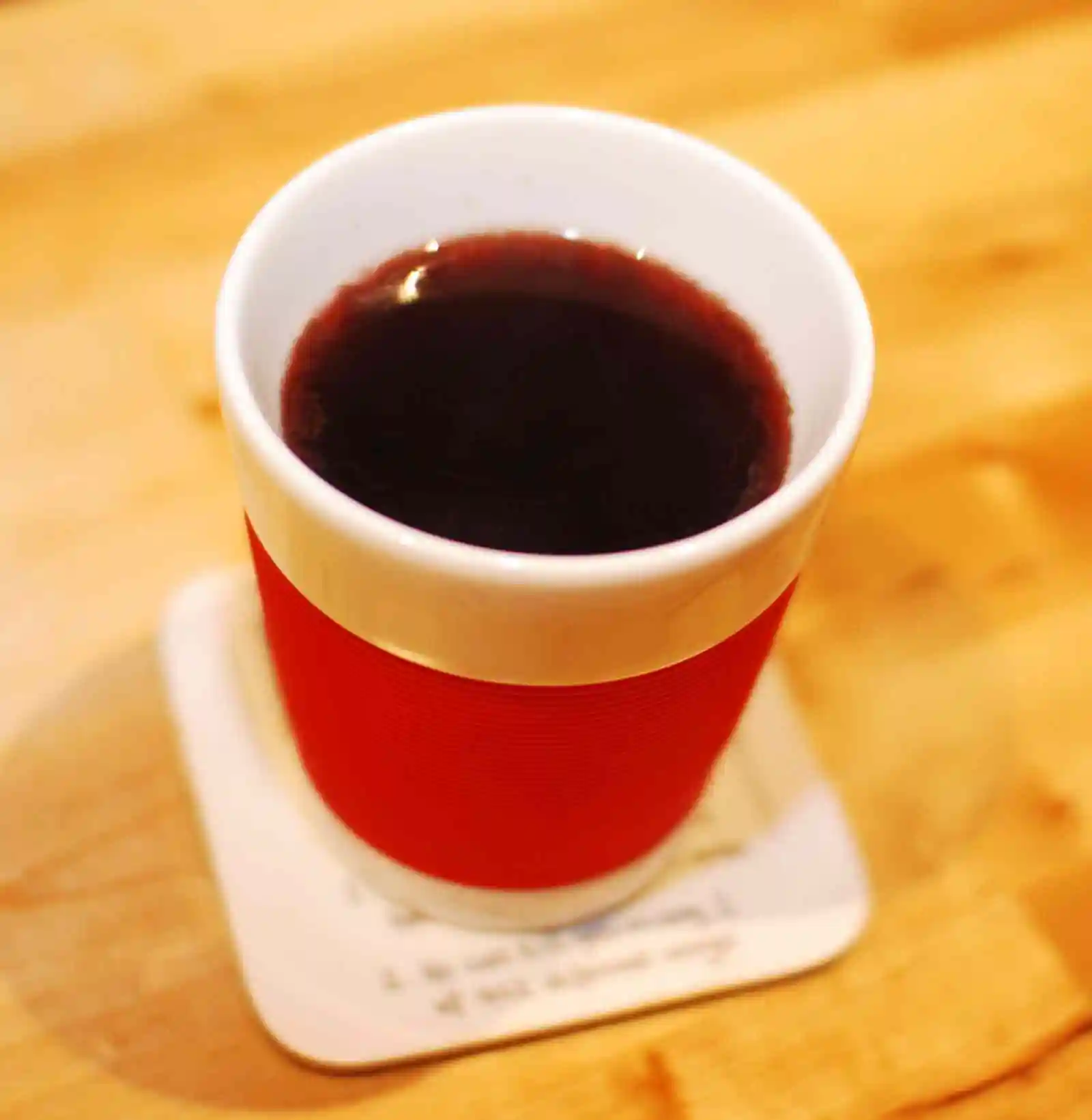 mulled wine in cup