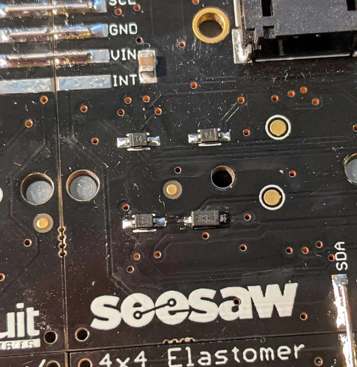 Diodes on circuit board